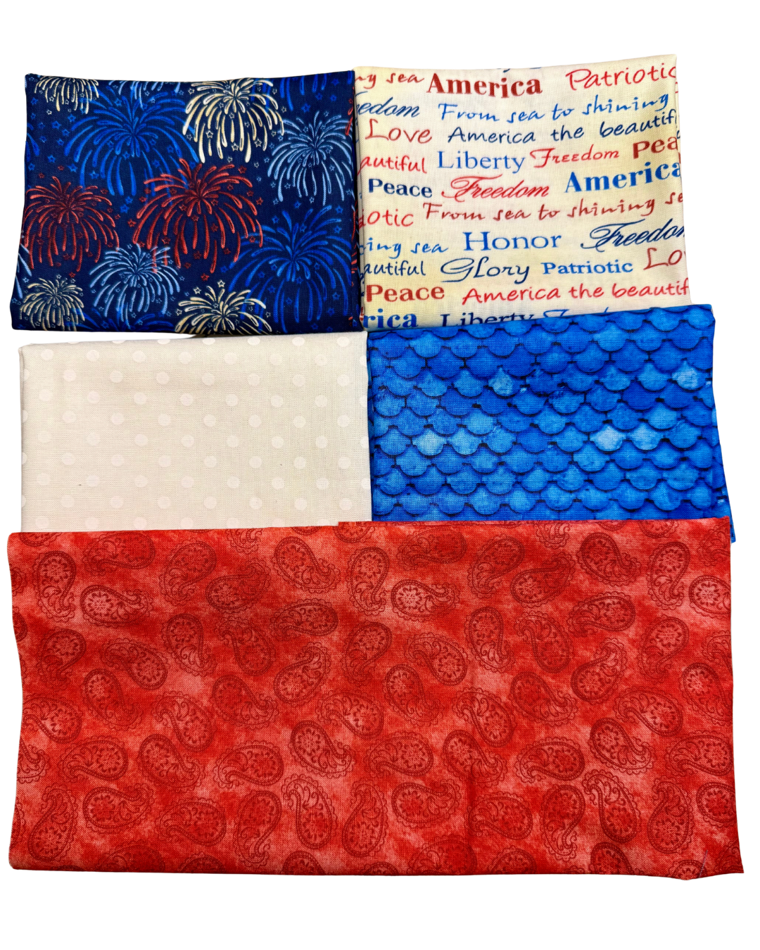 Fireworks Finale - Stars and Stripes Bundle - Just Add Thread - C