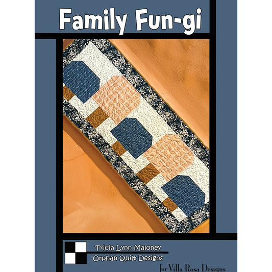 Family Fungi — Digital Quilt Pattern (PDF Download) ✂️