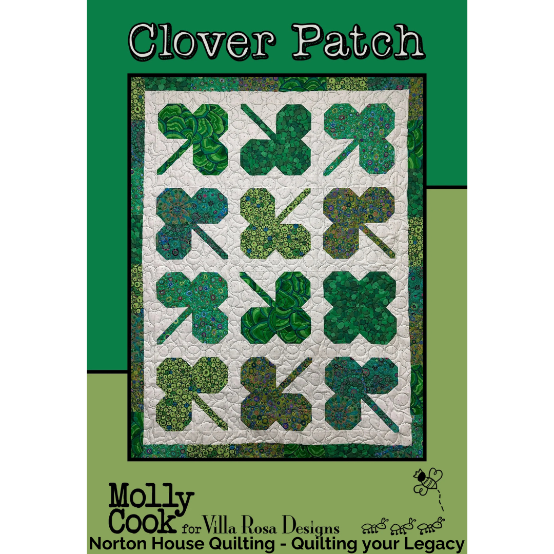 DIGITAL – Clover Patch Quilt Pattern (PDF Download) ️ – Norton House ...