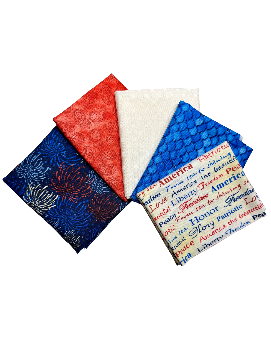 Fireworks Finale - Stars and Stripes Bundle - Just Add Thread - C