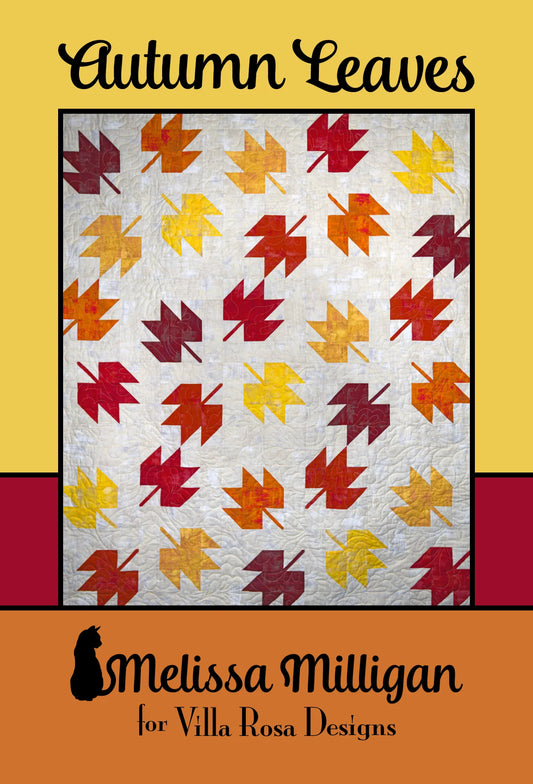 Autumn Leaves Quilt — Digital Quilt Pattern (PDF Download) ✂️