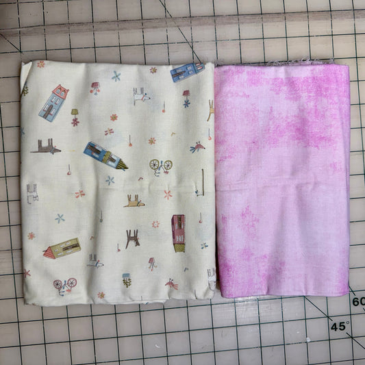 🌻 Whimsical Delight - Dynamic Duo 2 - 1-yard Cuts