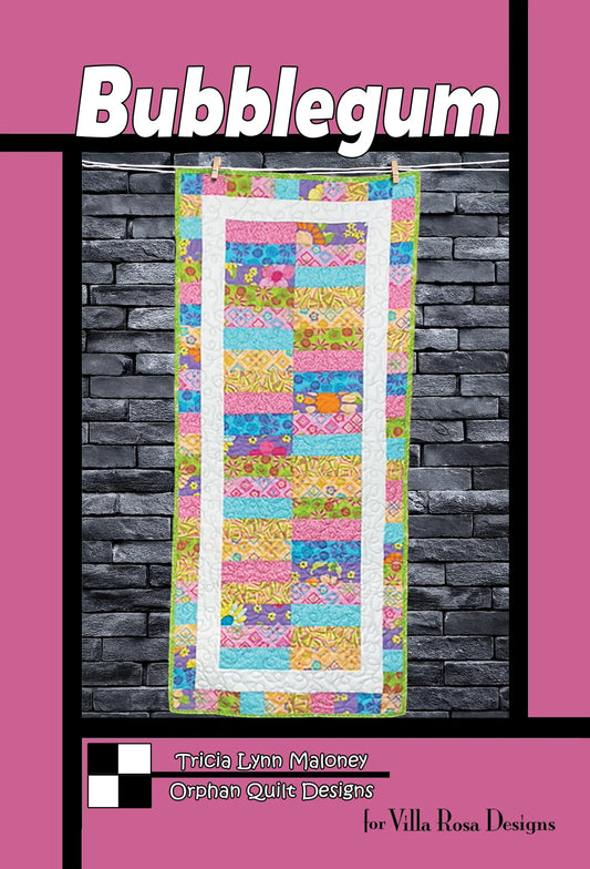 Bubblegum Table Topper Pattern (physical snail mail) - Villa Rosa Designs