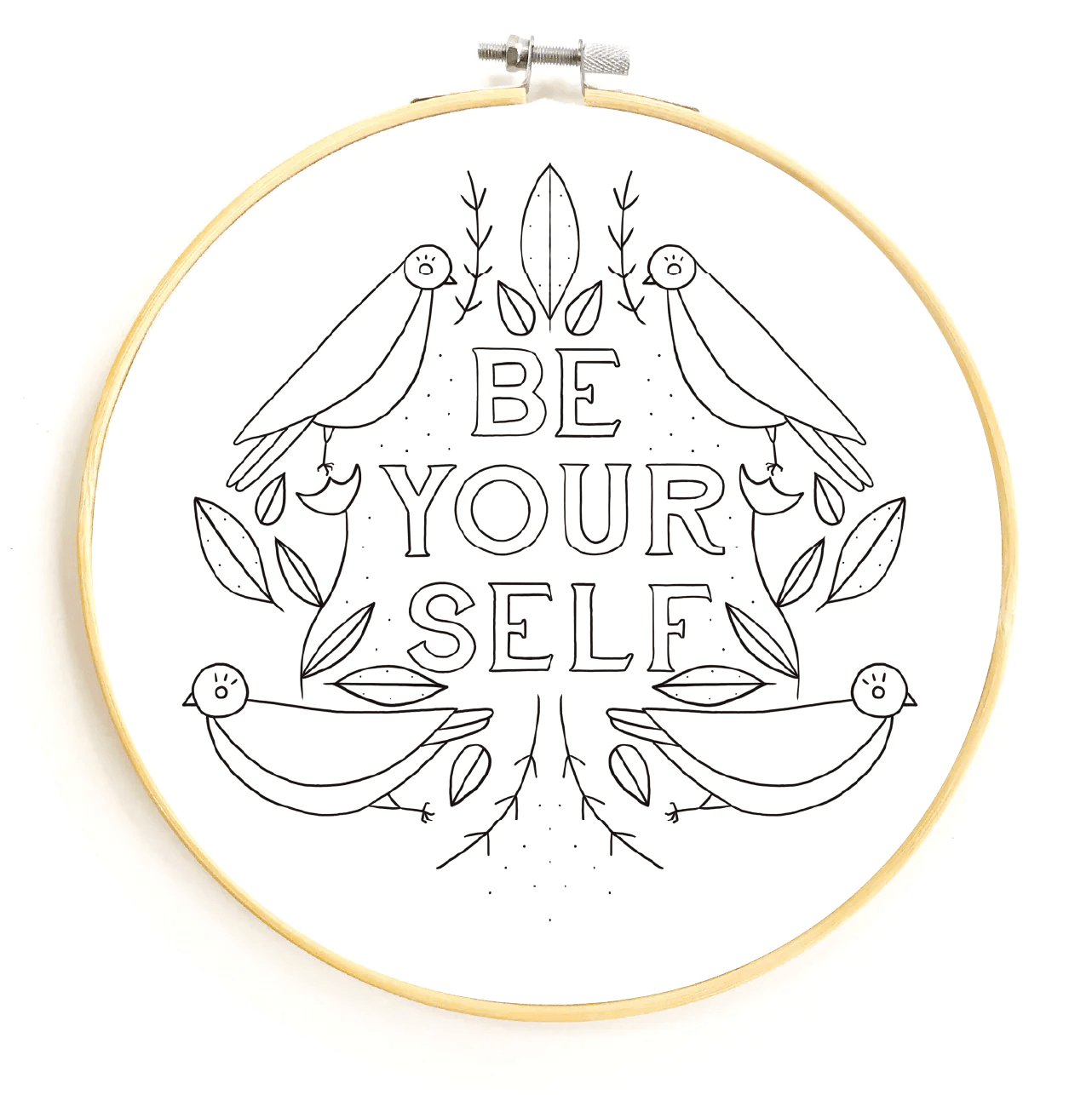 Be Yourself Embroidery Kit