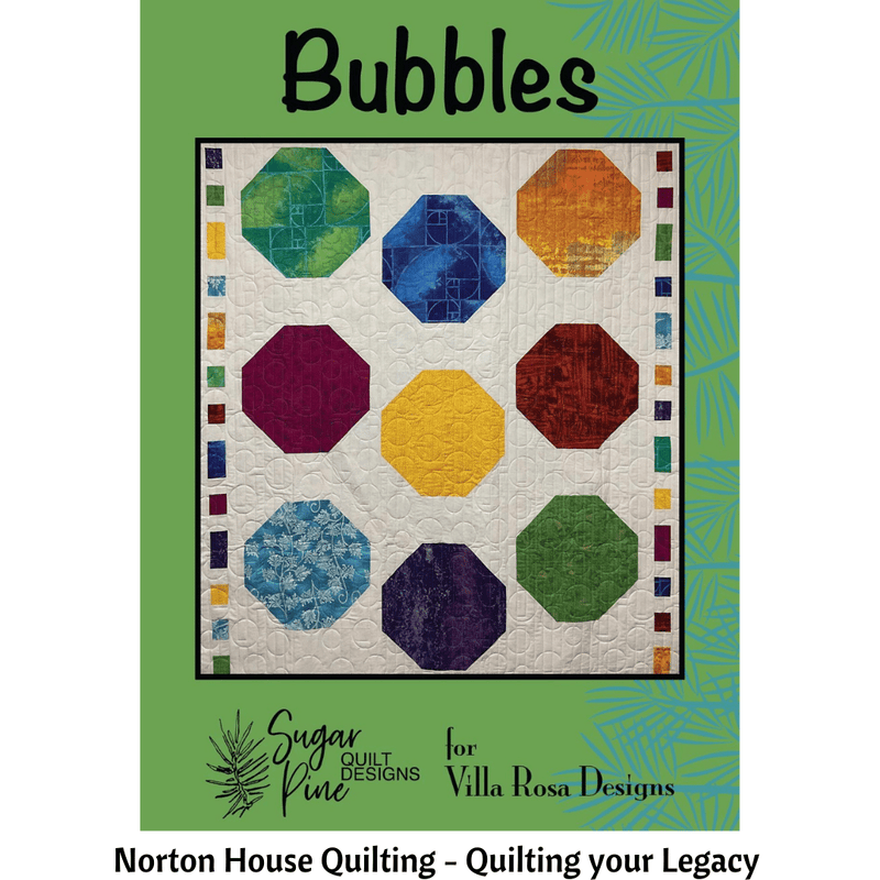 DIGITAL - Bubbles Quilt Pattern - Villa Rosa Designs