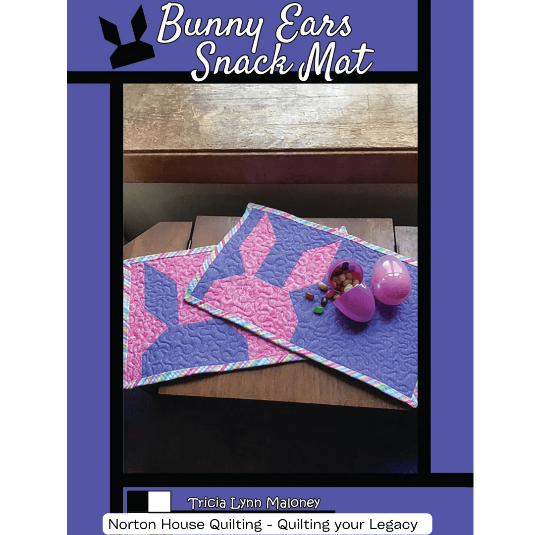 Bunny Ears Snack Mat Pattern - Villa Rosa Designs