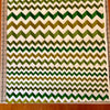 Green Zig-Zags - End of Bolt Sale