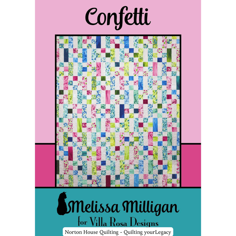 DIGITAL: Confetti Quilt Pattern - Villa Rosa Designs