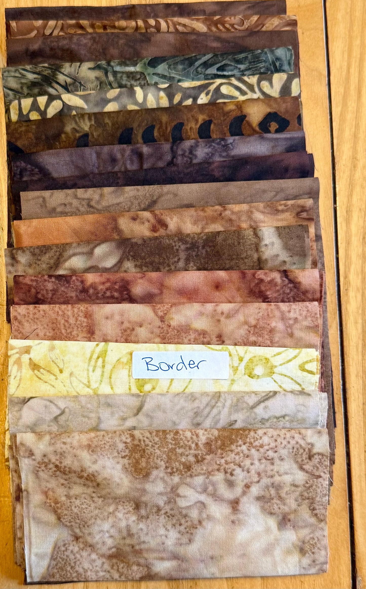 WOODLAND (Fudge) Quilt Kit