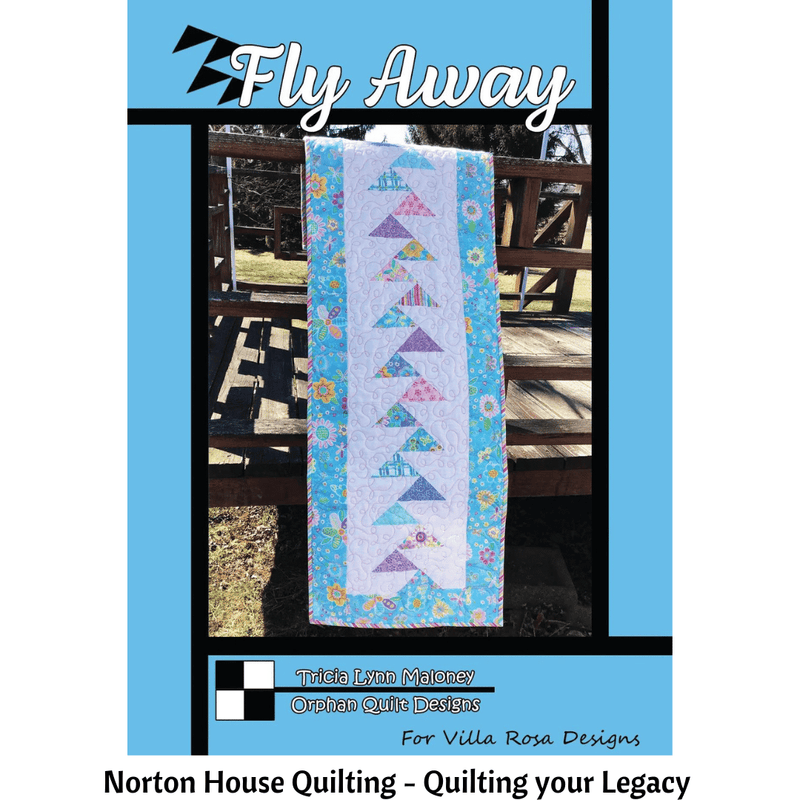 DIGITAL - Fly Away Table Topper Pattern - Villa Rosa Designs
