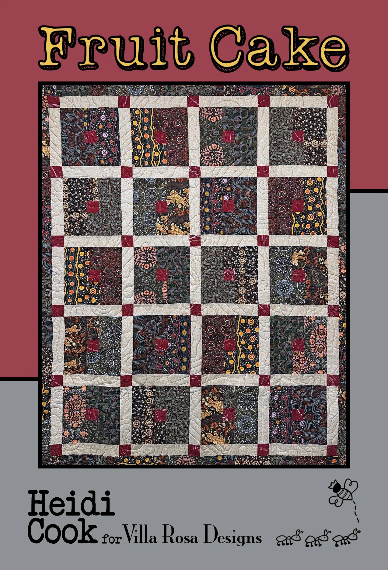 Fruit Cake Quilt — Digital Quilt Pattern (PDF Download) ✂️