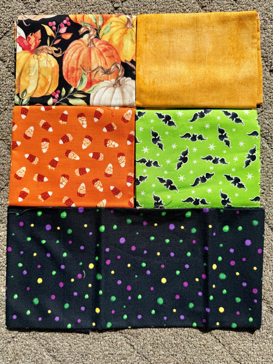 Halloween - 5- Fat Quarter Bundle