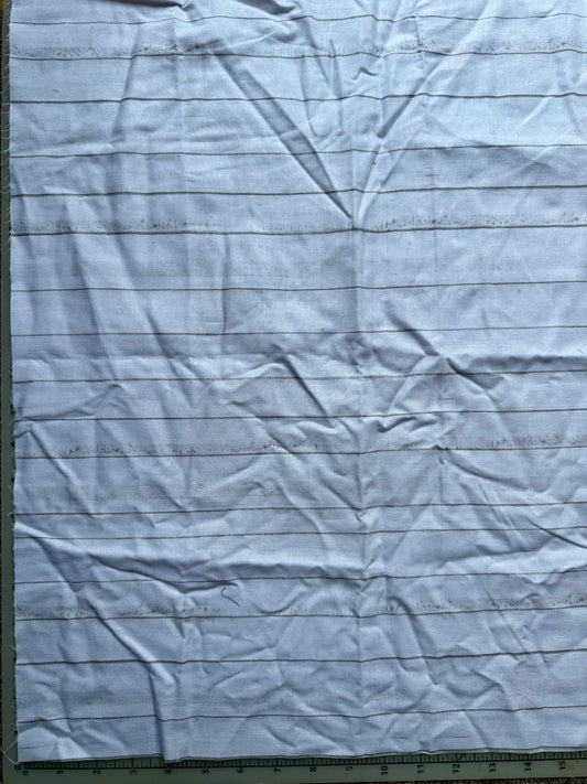 💥 White Barn Board – Final Act Fabric (19")