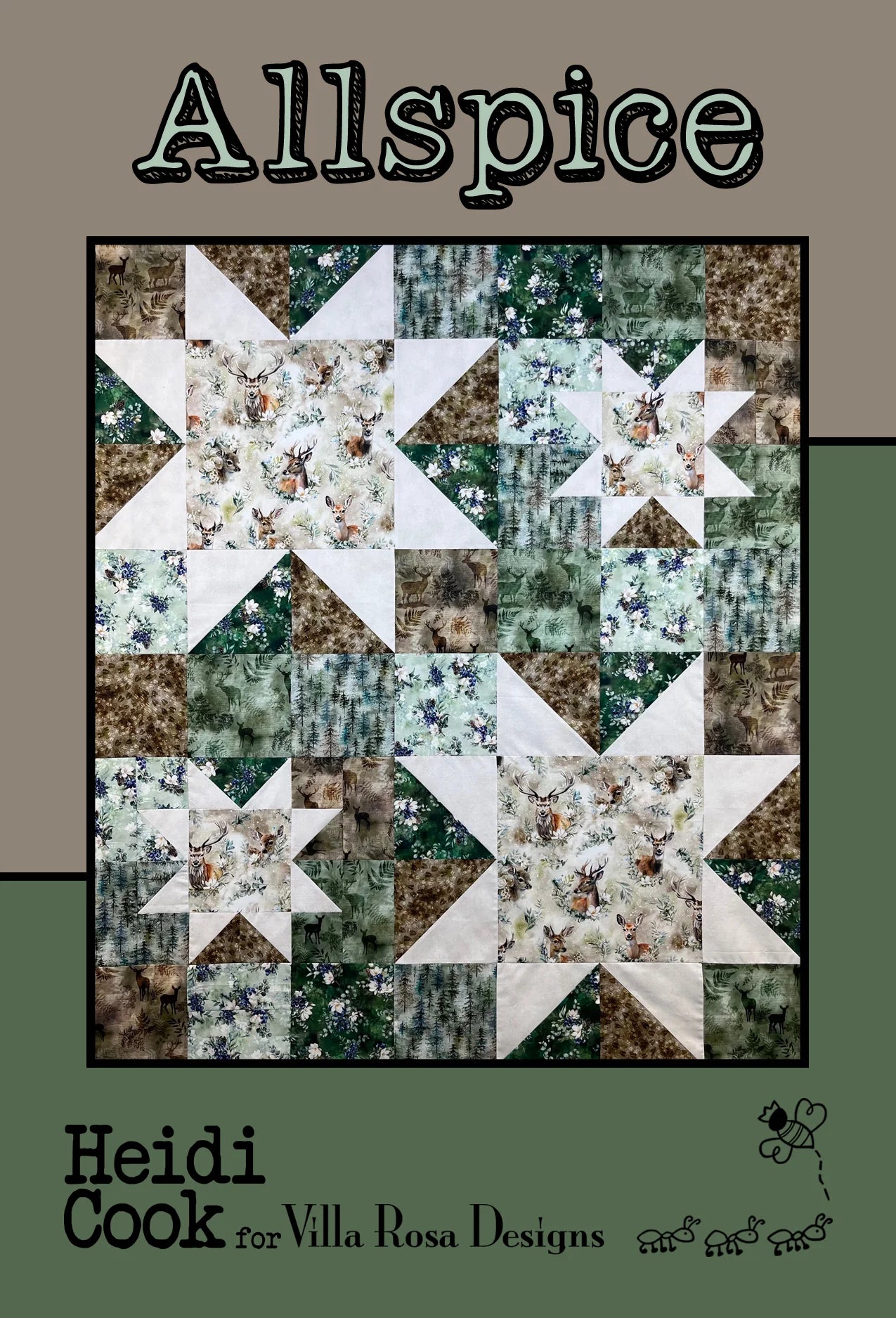 Allspice — Digital Quilt Pattern (PDF Download)