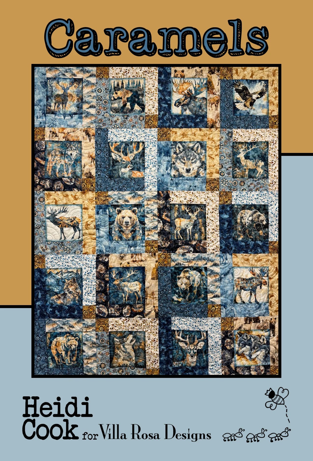 Caramels Quilt — Digital Quilt Pattern (PDF Download) ✂️