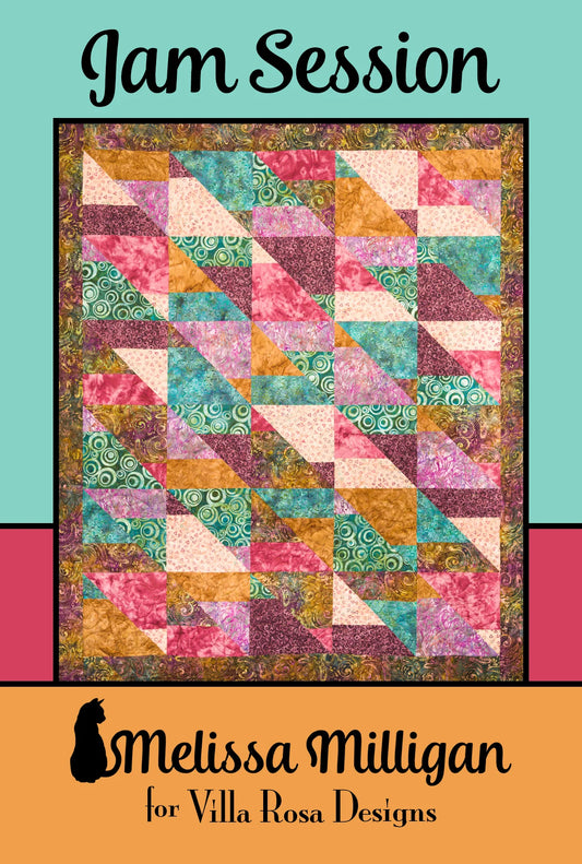 Jam Session - Digital Quilt Pattern (PDF Download)