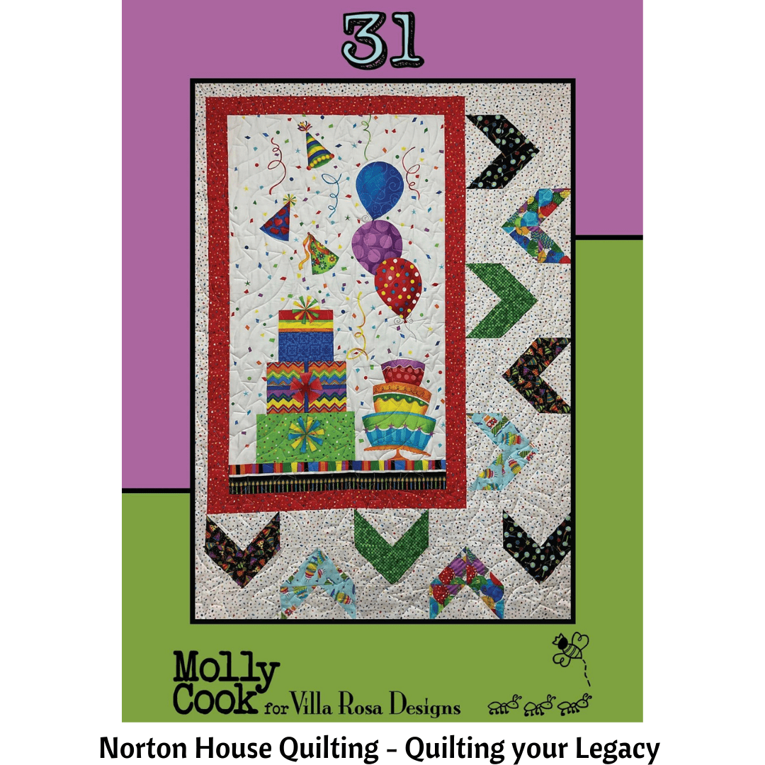 DIGITAL - 31 Quilt Pattern - Villa Rosa Designs
