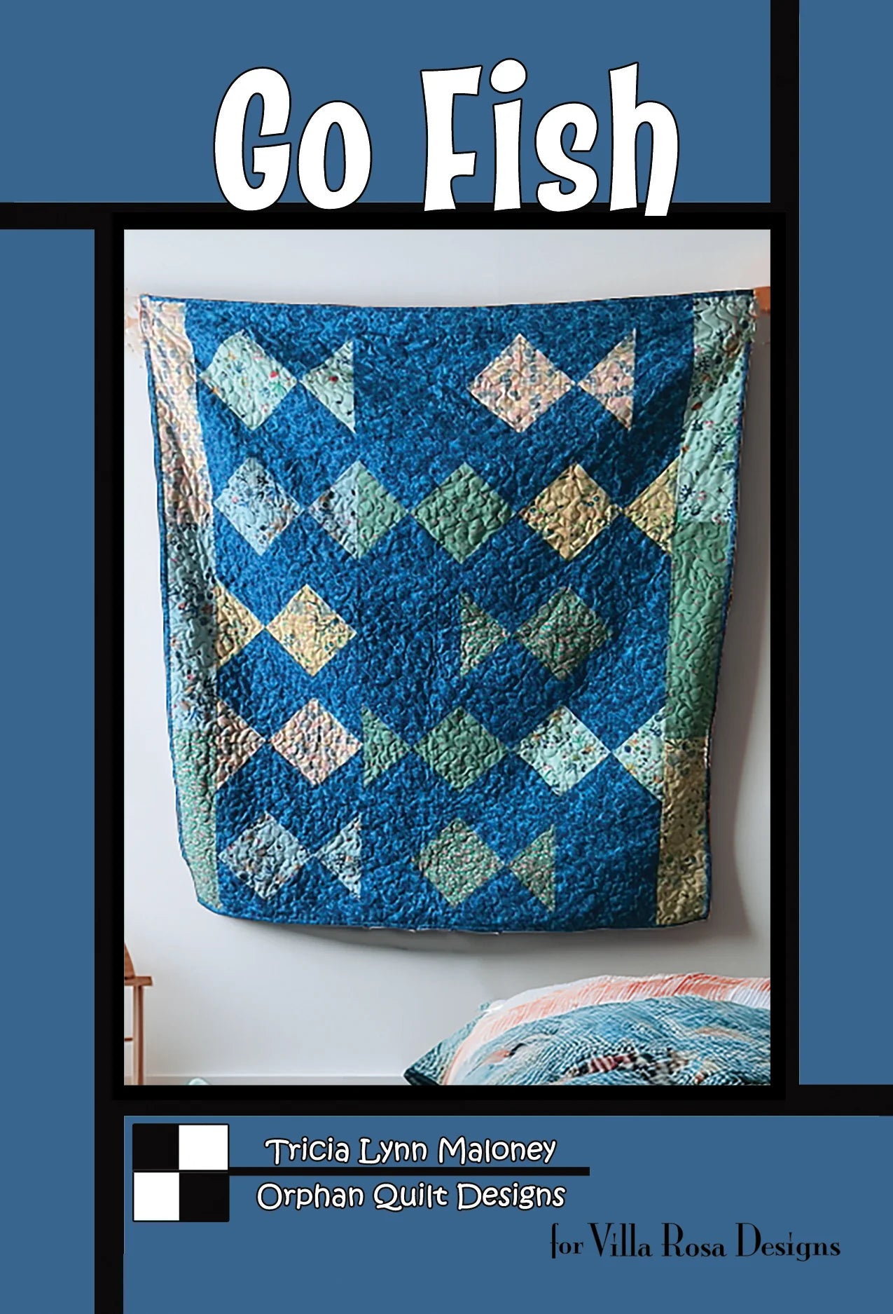 Go Fish Quilt — Digital Quilt Pattern (PDF Download) ✂️