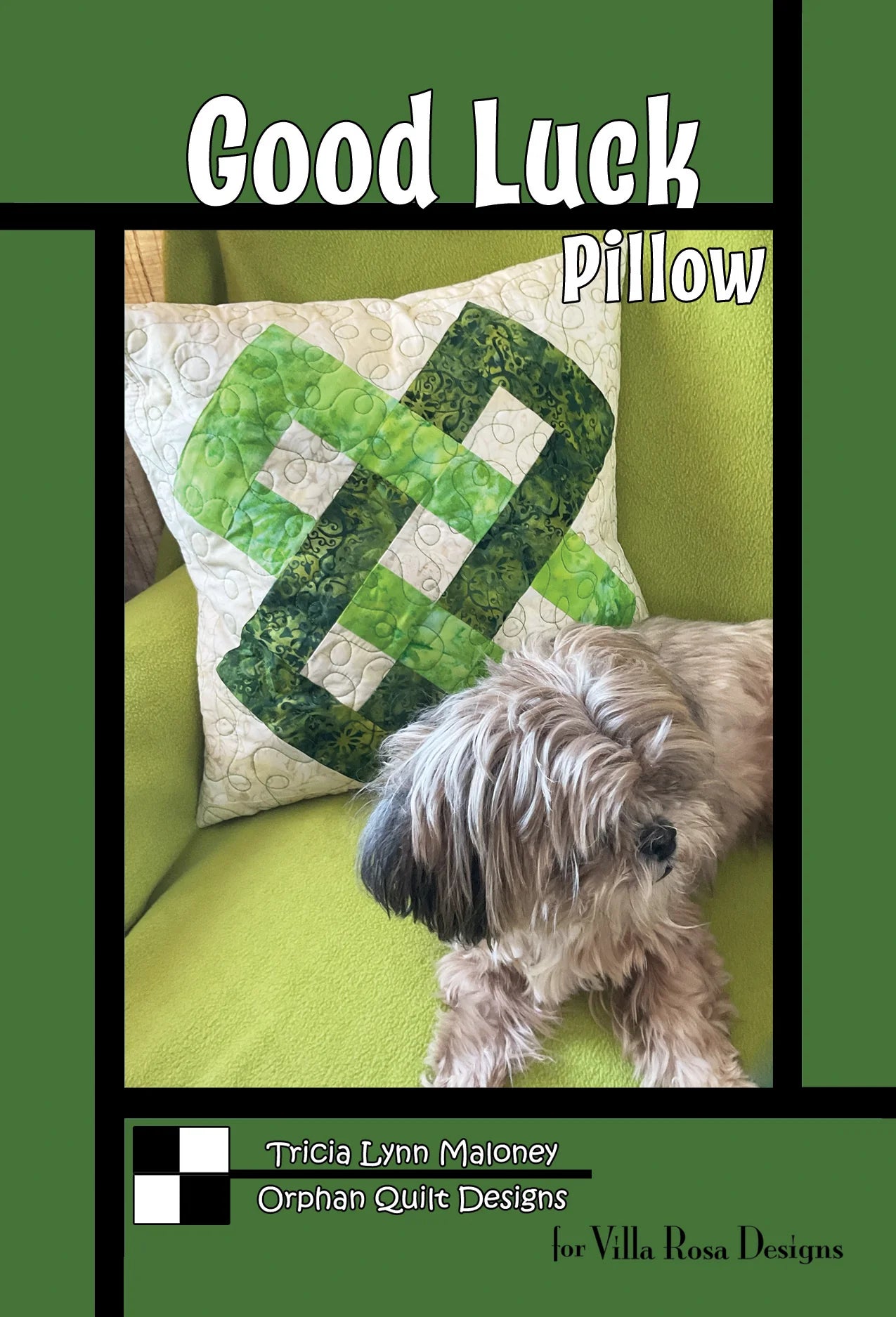 Good Luck Pillow — Digital Quilt Pattern (PDF Download) ✂️