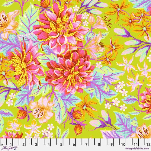 Hello Dahlia - Moonbeam || Untamed - Tula Pink - Free Spirit Fabrics