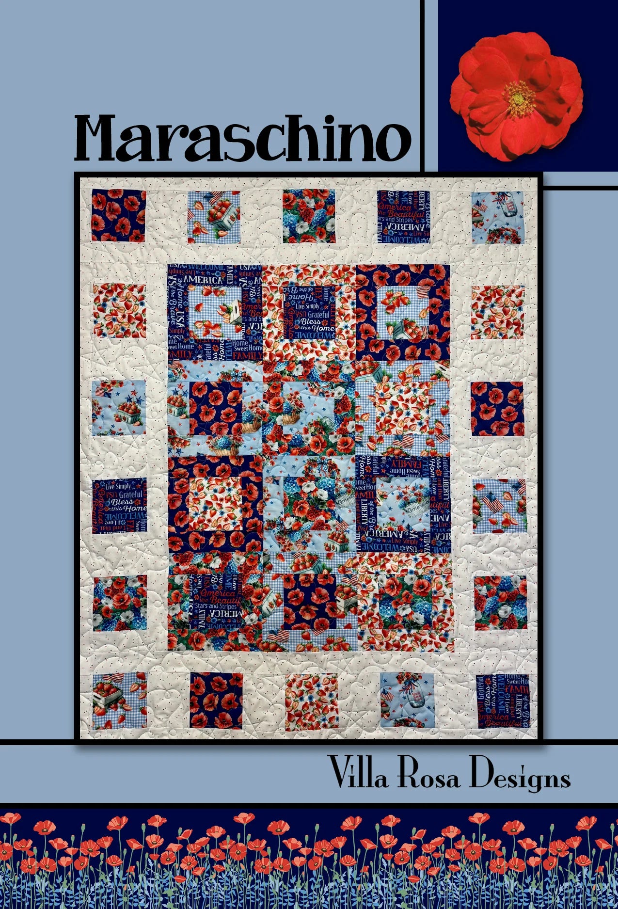 Maraschino Quilt — Digital Quilt Pattern (PDF Download) ✂️