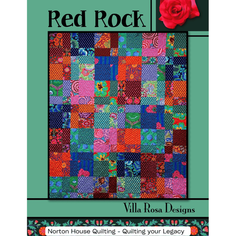 Red Rock Pattern - Villa Rosa Designs