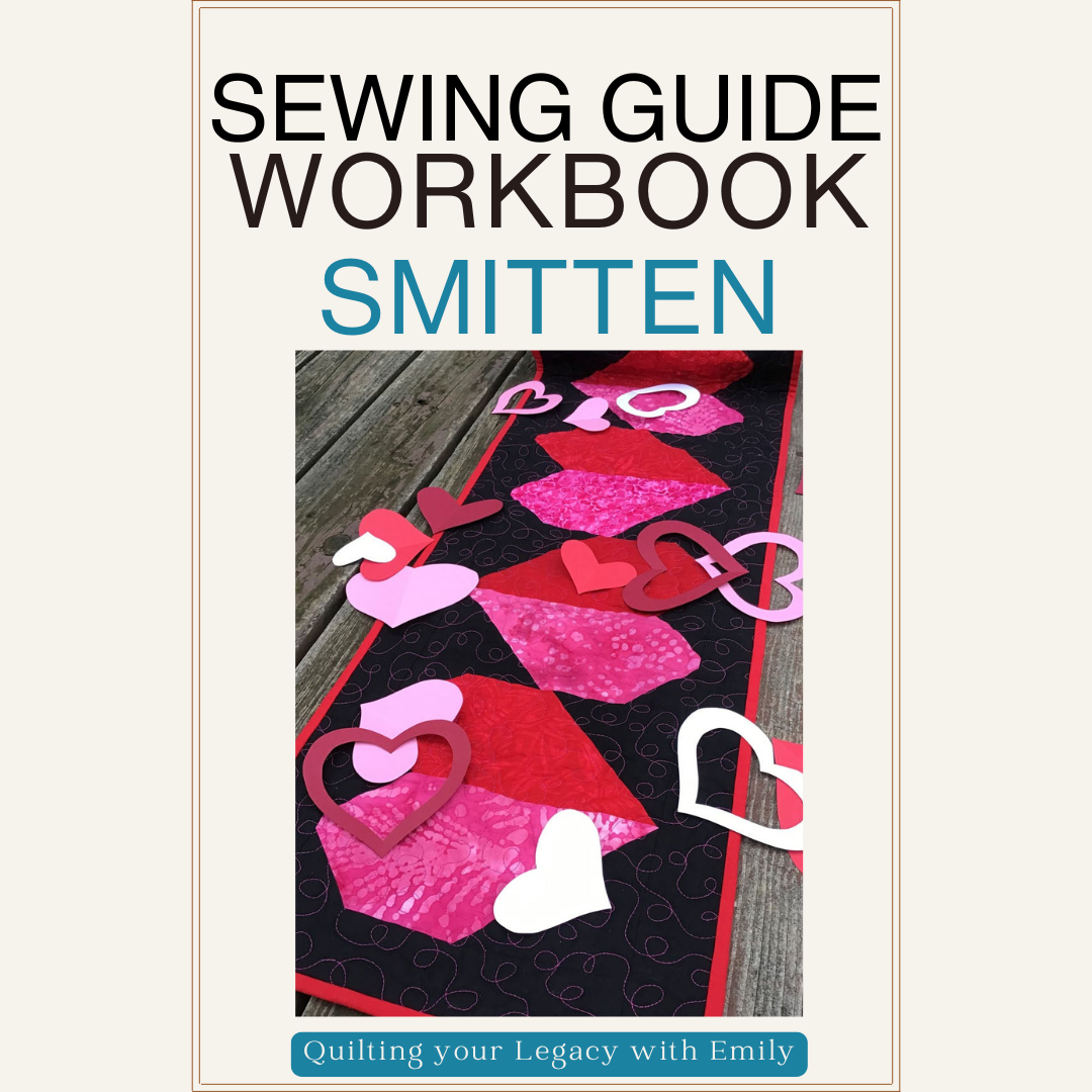 Sewing Guide Workbook - Smitten Table Topper