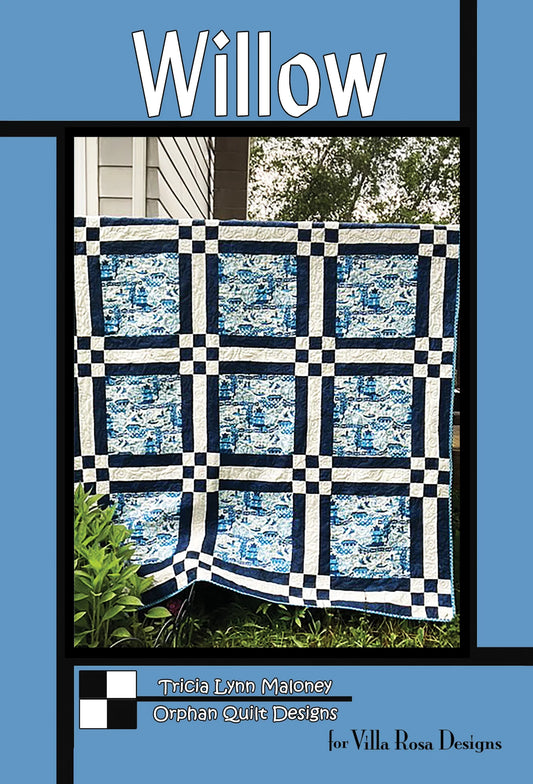 Willow Quilt Pattern (Phyical Snail Mail) Villa Rosa Designs