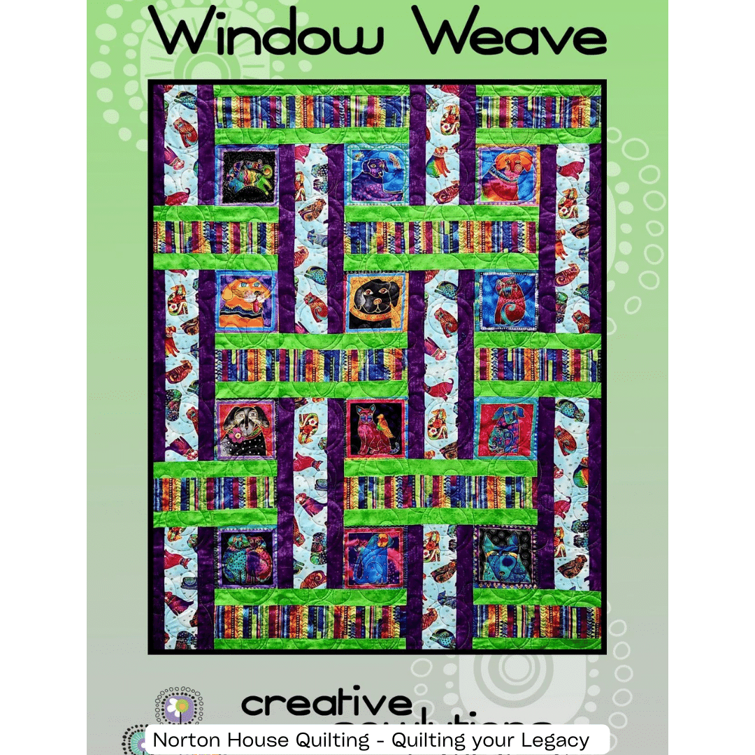 Window Weave Quilt — Digital Quilt Pattern (PDF Download) ️ – Norton ...