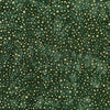 End-of-Bolt Sale - Metallic Gold - Forest Green Bali - 18767-224 EVERGREEN