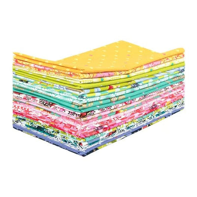 Clover Treading Water Fabric || Besties - Tula Pink - Free Spirit Fabrics