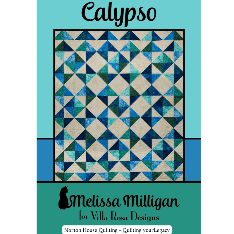 DIGITAL: Calypso Quilt Pattern - Villa Rosa Designs