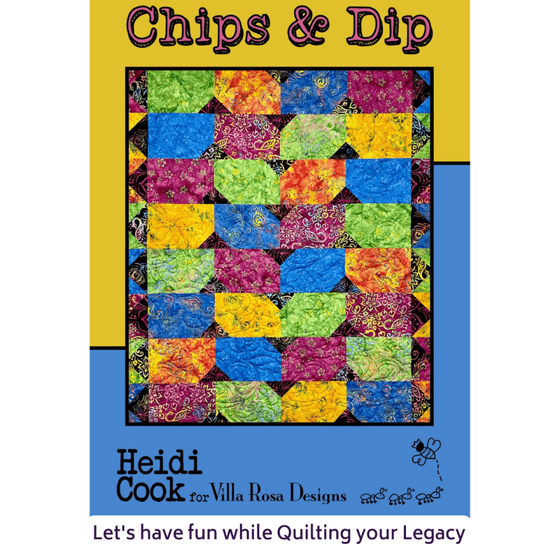 Chips and Dip Quilt Pattern - Villa Rosa Designs