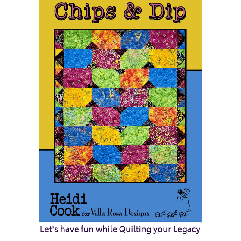 DIGITAL - Chips and Dip Quilt Pattern - Villa Rosa Designs