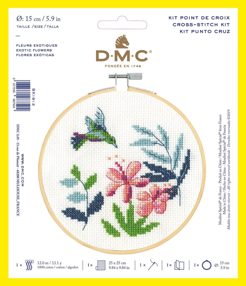 DMC Hummingbird Small Cross Stitch Kit