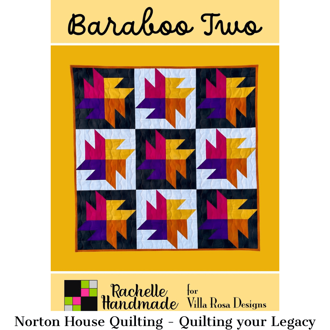 DIGITAL - Baraboo Two Quilt Pattern - Villa Rosa Designs