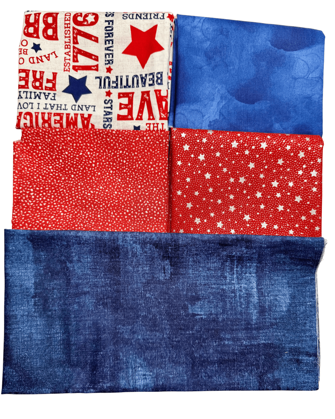 Founded 1776 - Stars and Stripes Bundle - Just Add Thread - F - Norton House Quilting