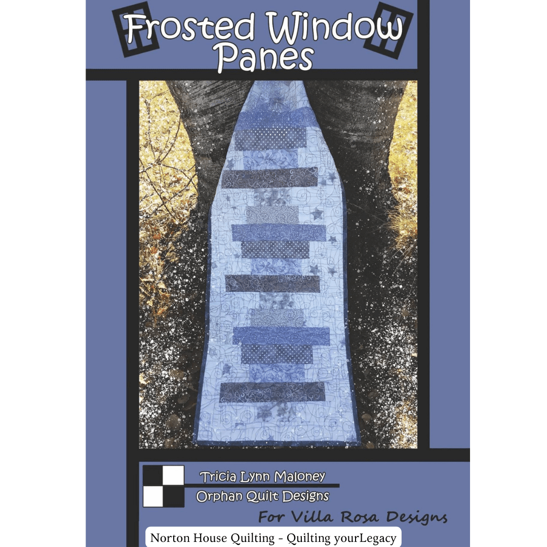 Frosted Window Panes Quilt — Digital Quilt Pattern (PDF Download) ✂️ - Norton House Quilting