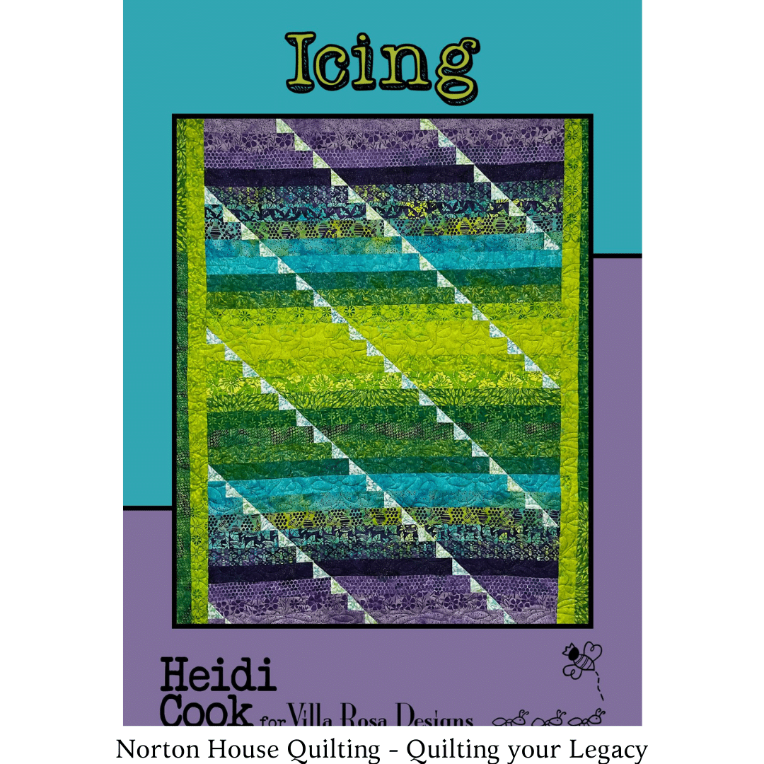 Icing Quilt — Digital Quilt Pattern (PDF Download) ✂️ - Norton House Quilting