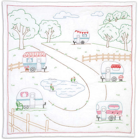 Campground Wall Quilt Needlework