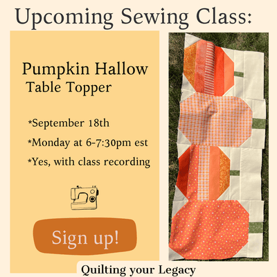 Sewing Ticket to Quilting with Emily