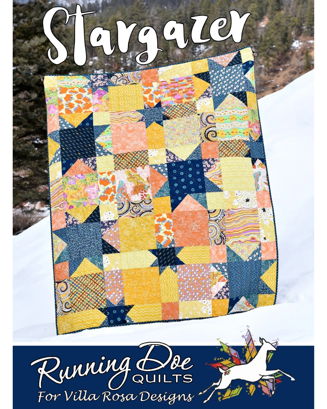 Stargazer Quilt — Digital Quilt Pattern (PDF Download) ✂️