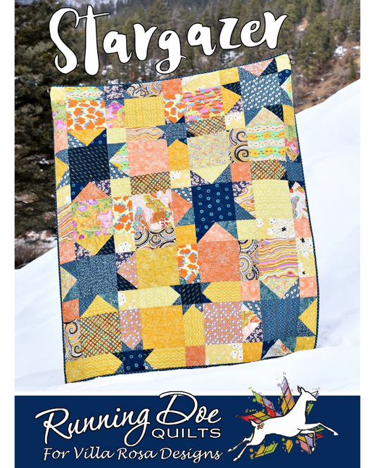 Stargazer Quilt — Digital Quilt Pattern (PDF Download) ✂️