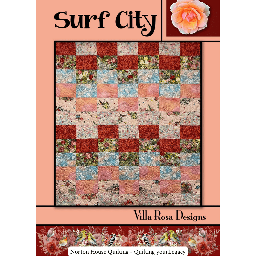 DIGITAL: Surf City Quilt Pattern - Villa Rosa Designs