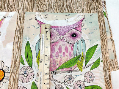 WELL OWL BE PANEL - From WELL OWL BE - FreeSpirit Fabrics