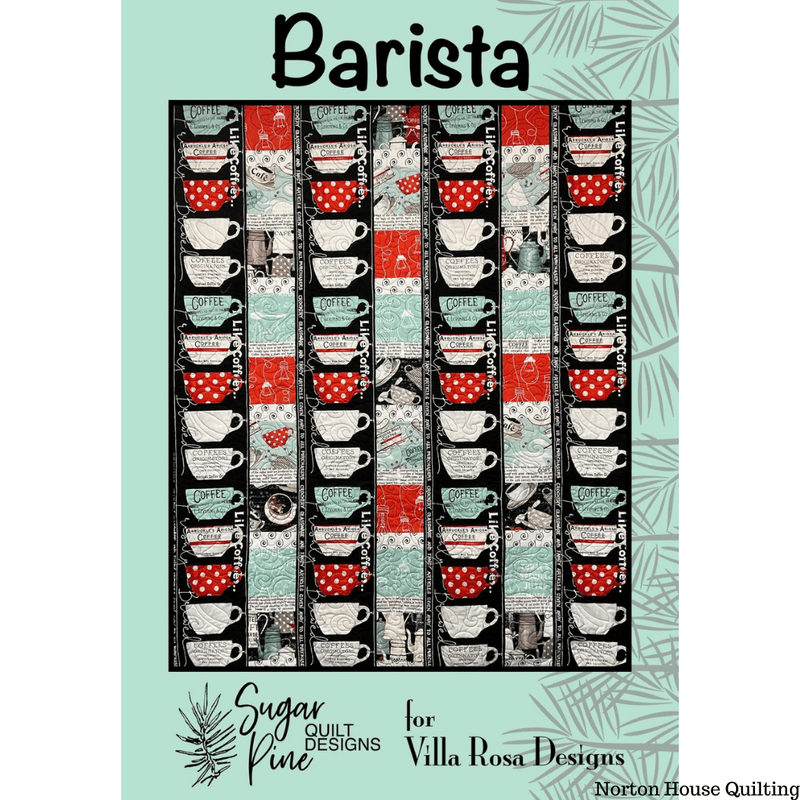 DIGITAL - Barista Quilt Pattern - Villa Rosa Designs