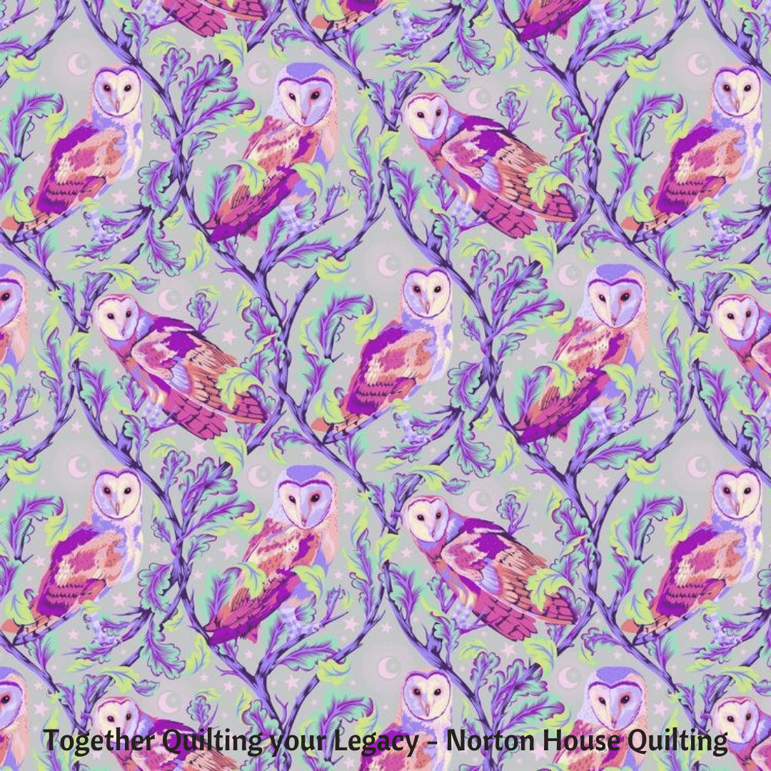 Night Owl Dusk – Moon Garden by Tula Pink ||  Free Spirit Fabrics