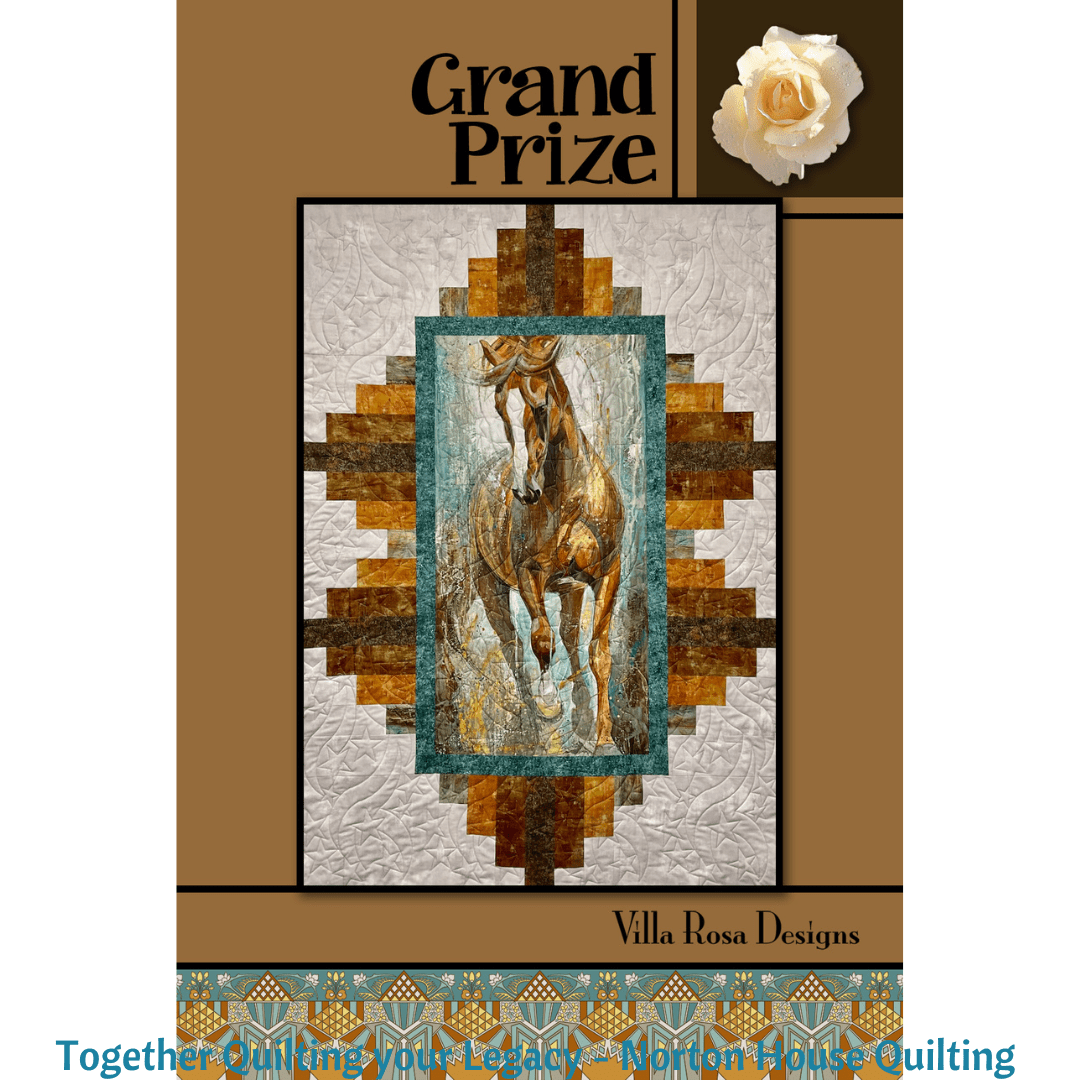 DIGITAL - Grand Prize Quilt Pattern - Villa Rosa Designs