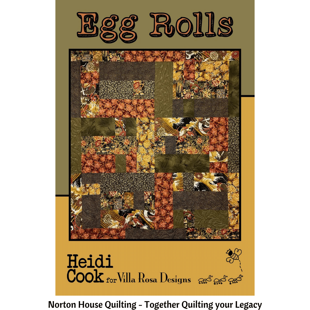 Egg Rolls Quilt Pattern - Villa Rosa Designs