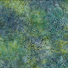 Lakeside - Blue / Green Mosaic Batik - Wilmington Prints Watercolor Fabrics